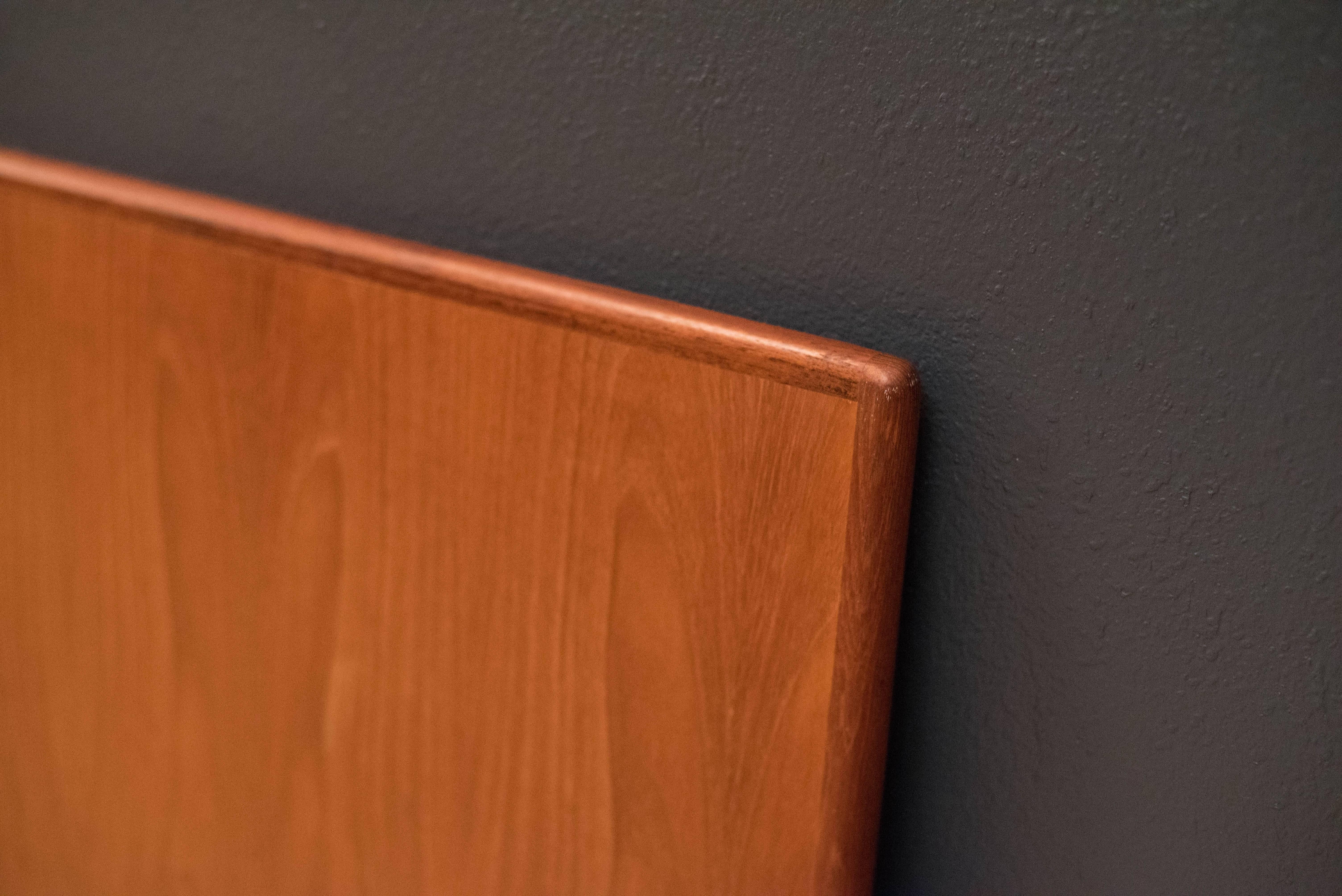 Mid Century Teak King Headboard 1