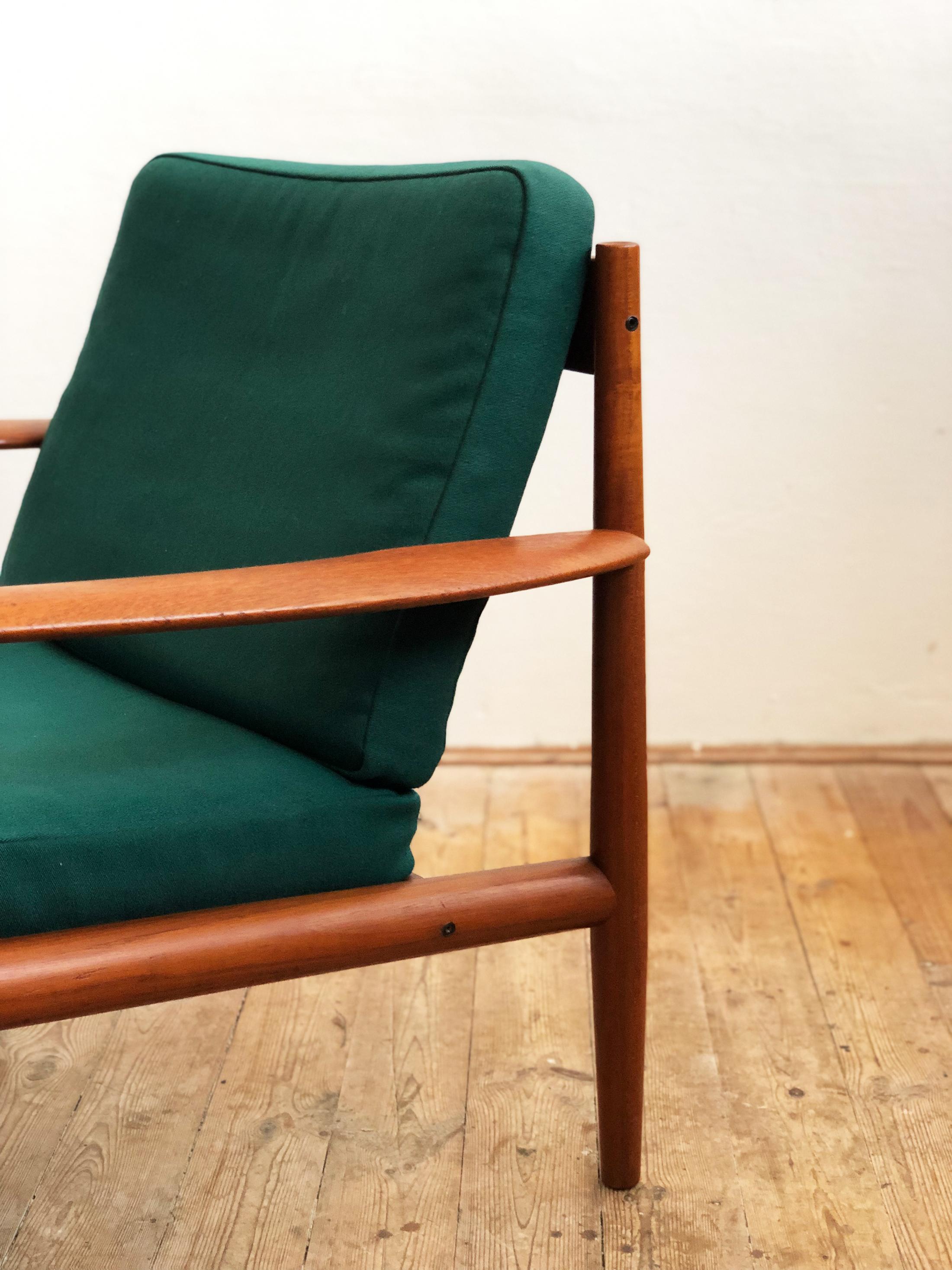 Mid Century Teak Lounge Chair by Grete Jalk for France and Son 3