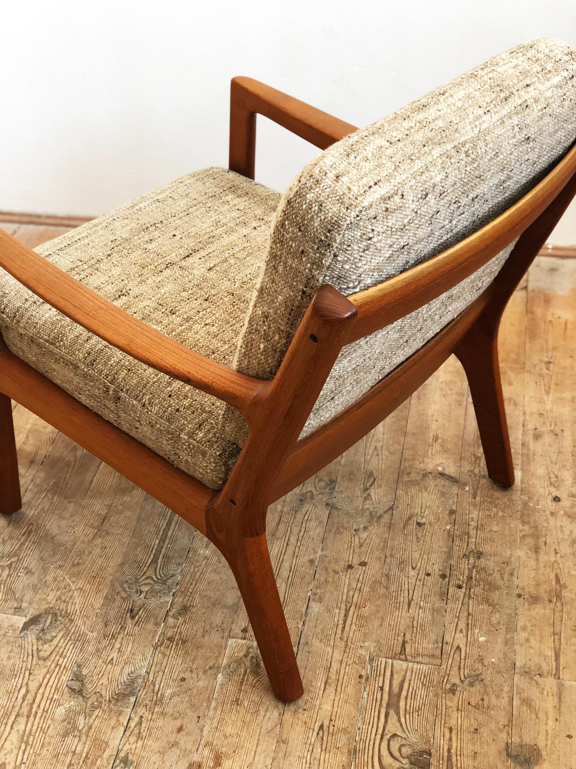 Midcentury Teak Lounge Chair, Senator Series, Ole Wanscher for France and Son 3