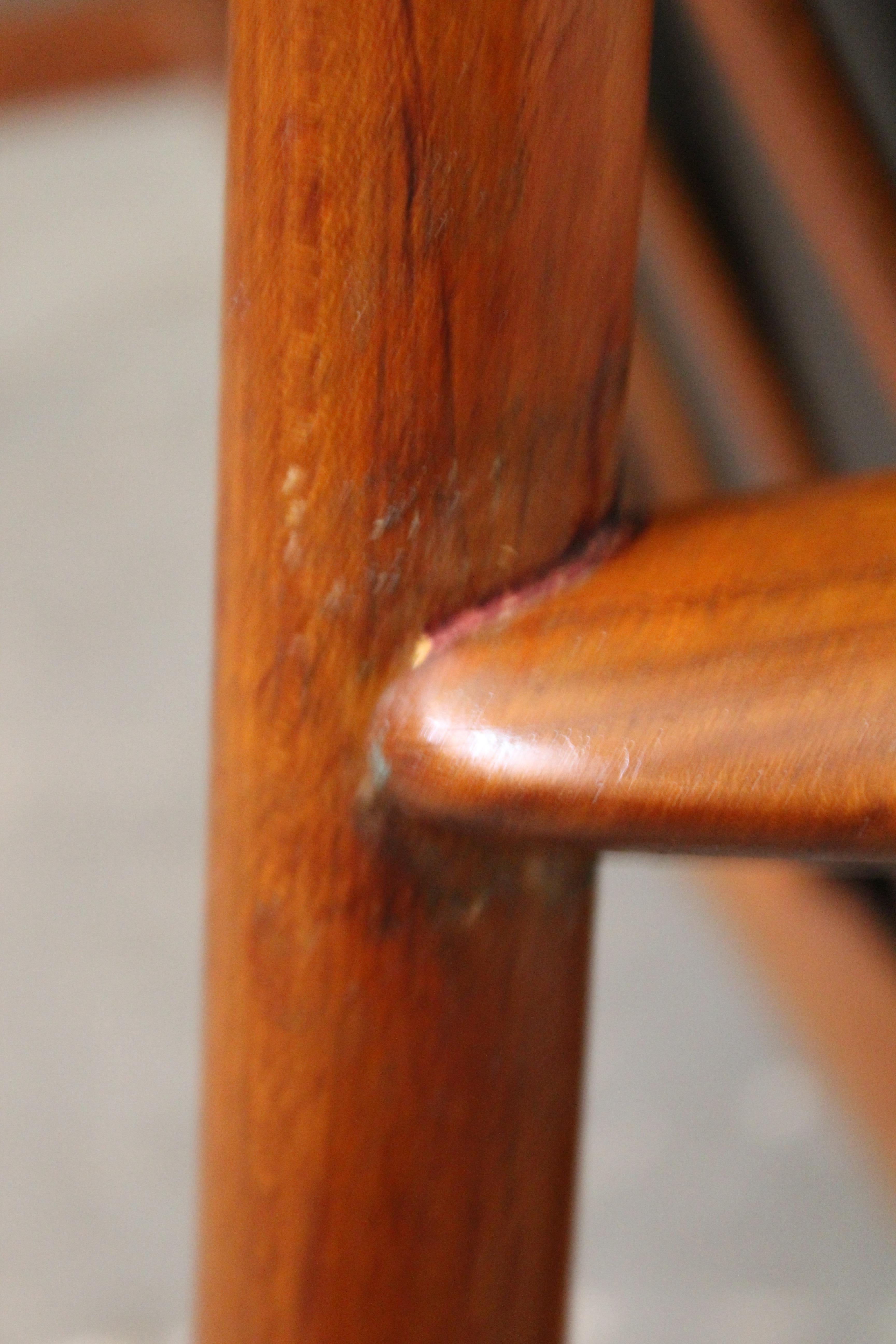 Poltrona in teak di metà secolo di Grete Jalk per France & Son in vendita 3