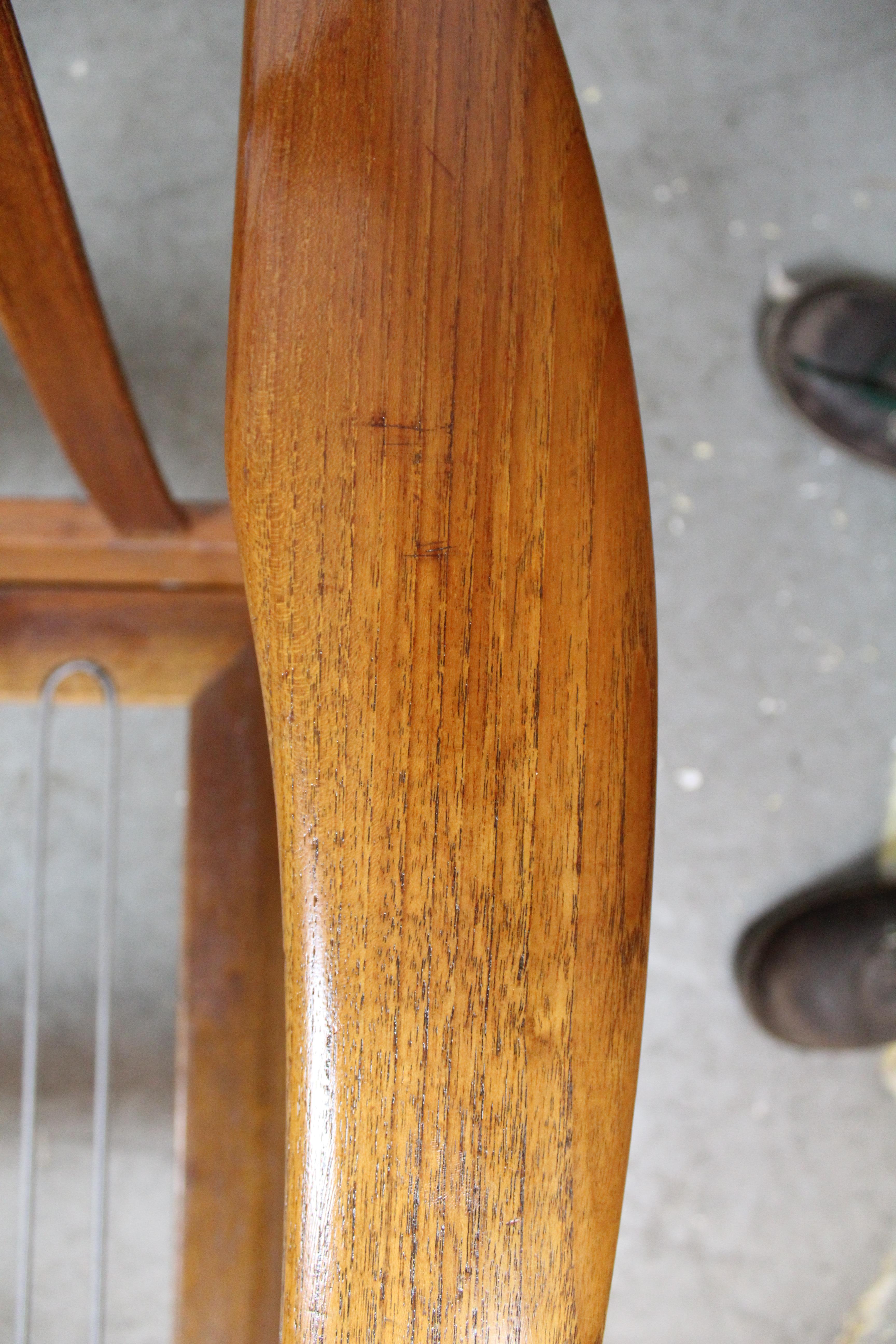 Poltrona in teak di metà secolo di Grete Jalk per France & Son in vendita 8