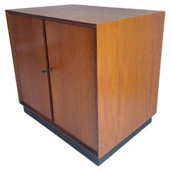 Retro Midcentury Teak Lp Vinyl Cabinet by Dynatron 1960s