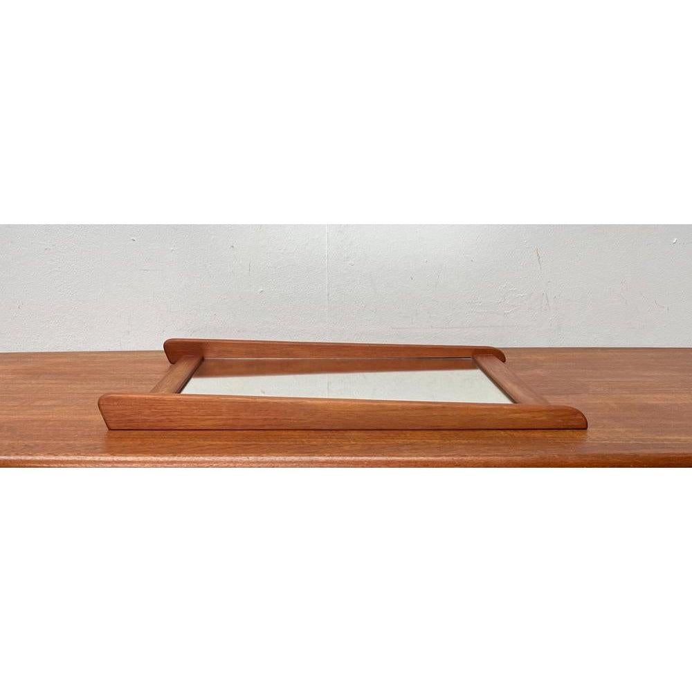 Specchio in teak di metà secolo, anni '60 in vendita 3