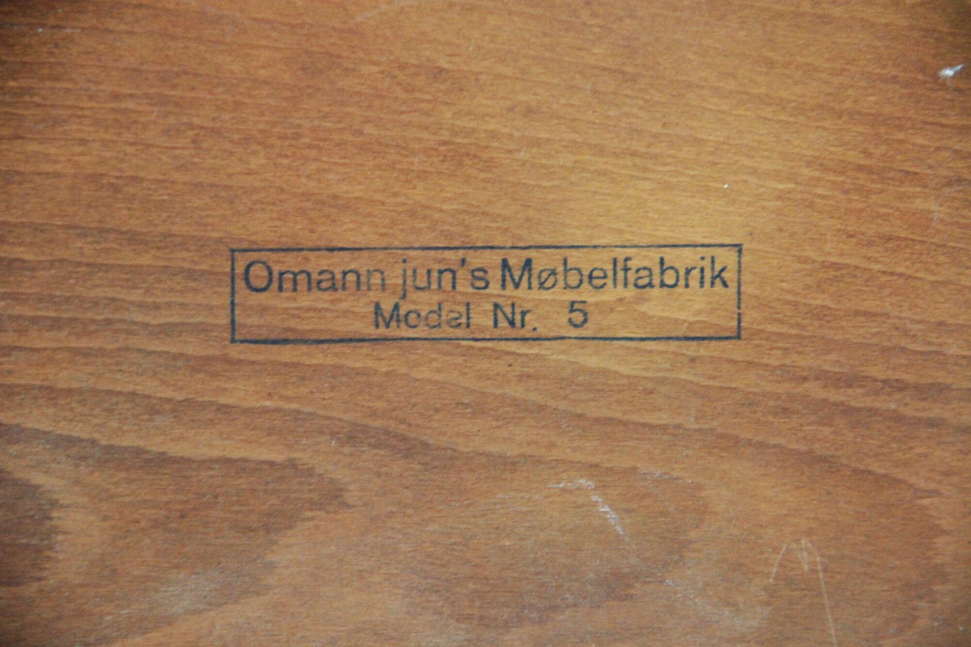 Danish Mid-Century Teak Model 5 Sideboard from Omann Jun