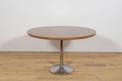 Mid-Century Teak Modern Round Dining Table, Denmark, 1970s