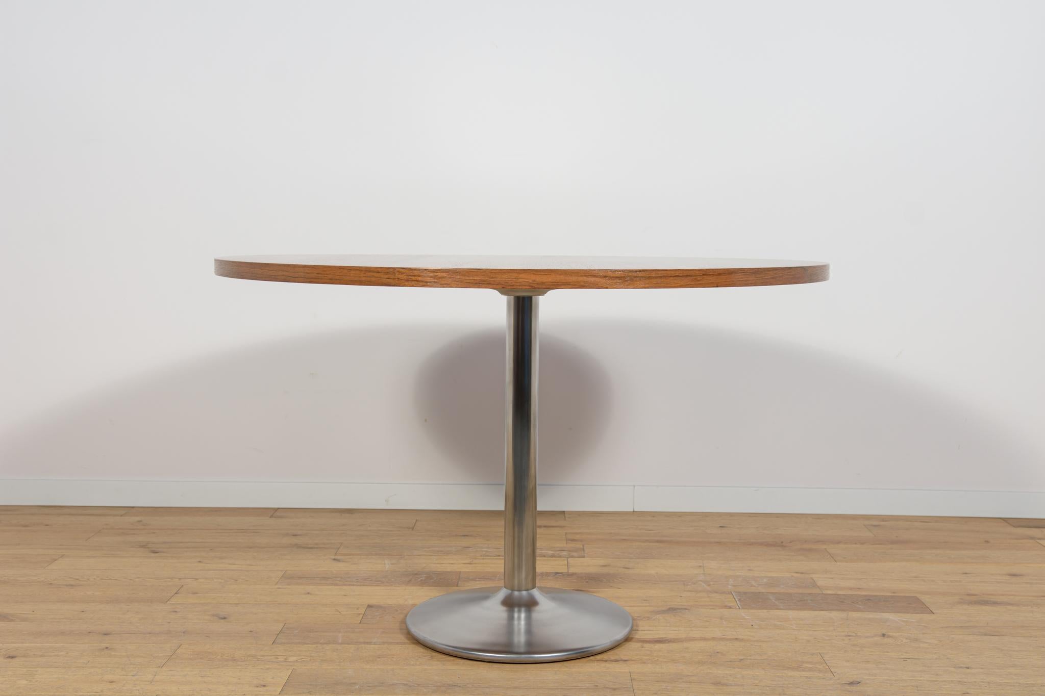 Mid-Century Modern Mid-Century Teak Modern Round Dining Table, Denmark, 1970s For Sale