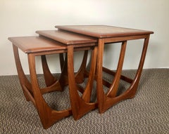 Midcentury Teak Nesting Side Table Set by G Plan