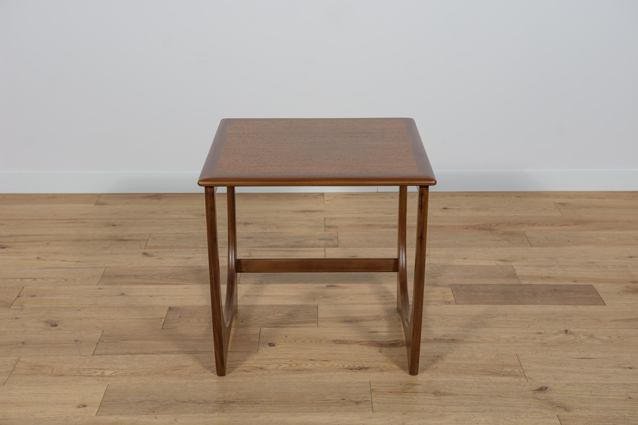 Mid-Century Teak Nesting Tables by V. Wilkins for G-Plan, United Knigdom, 1970s. For Sale 6