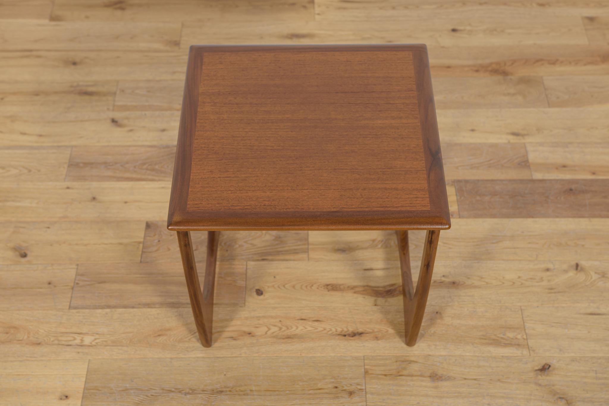 Mid-Century Teak Nesting Tables by V. Wilkins for G-Plan, United Knigdom, 1970s. For Sale 7