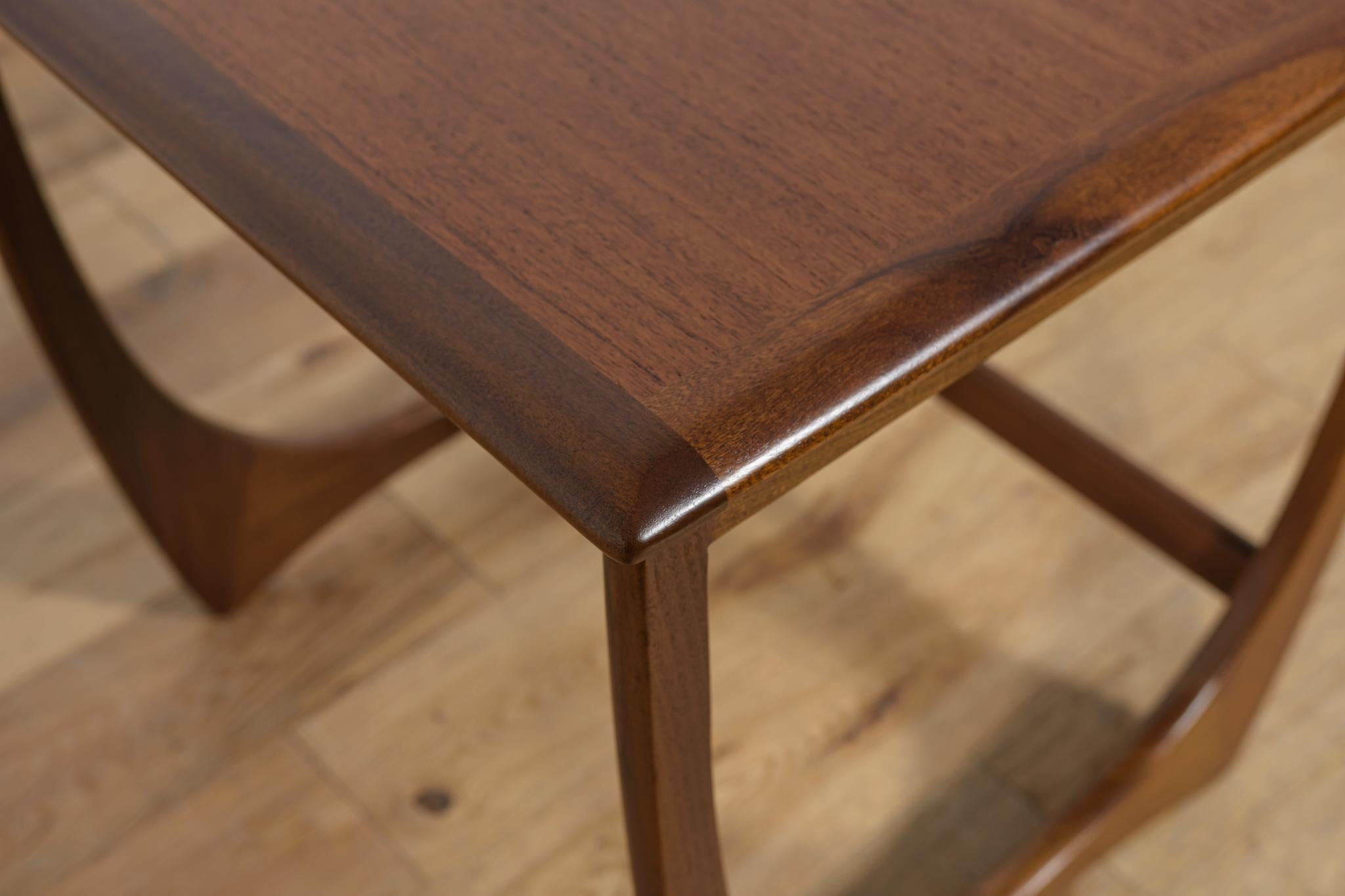 Mid-Century Teak Nesting Tables by V. Wilkins for G-Plan, United Knigdom, 1970s. For Sale 13