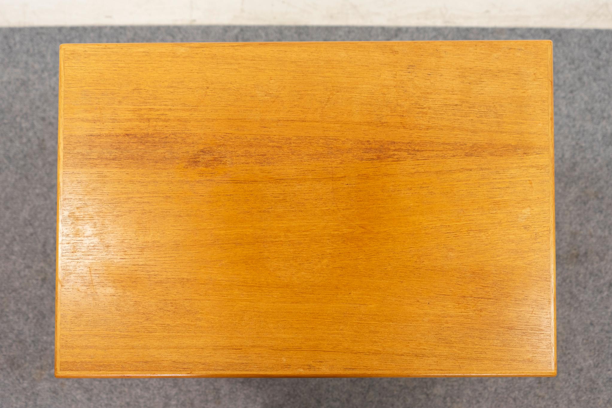 Danish Mid-Century Teak Nesting Tables For Sale