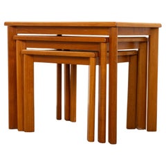 Mid-Century Teak Nesting Tables