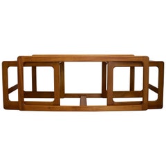 Vintage Midcentury Teak Nesting Tables from McIntosh, 1960s