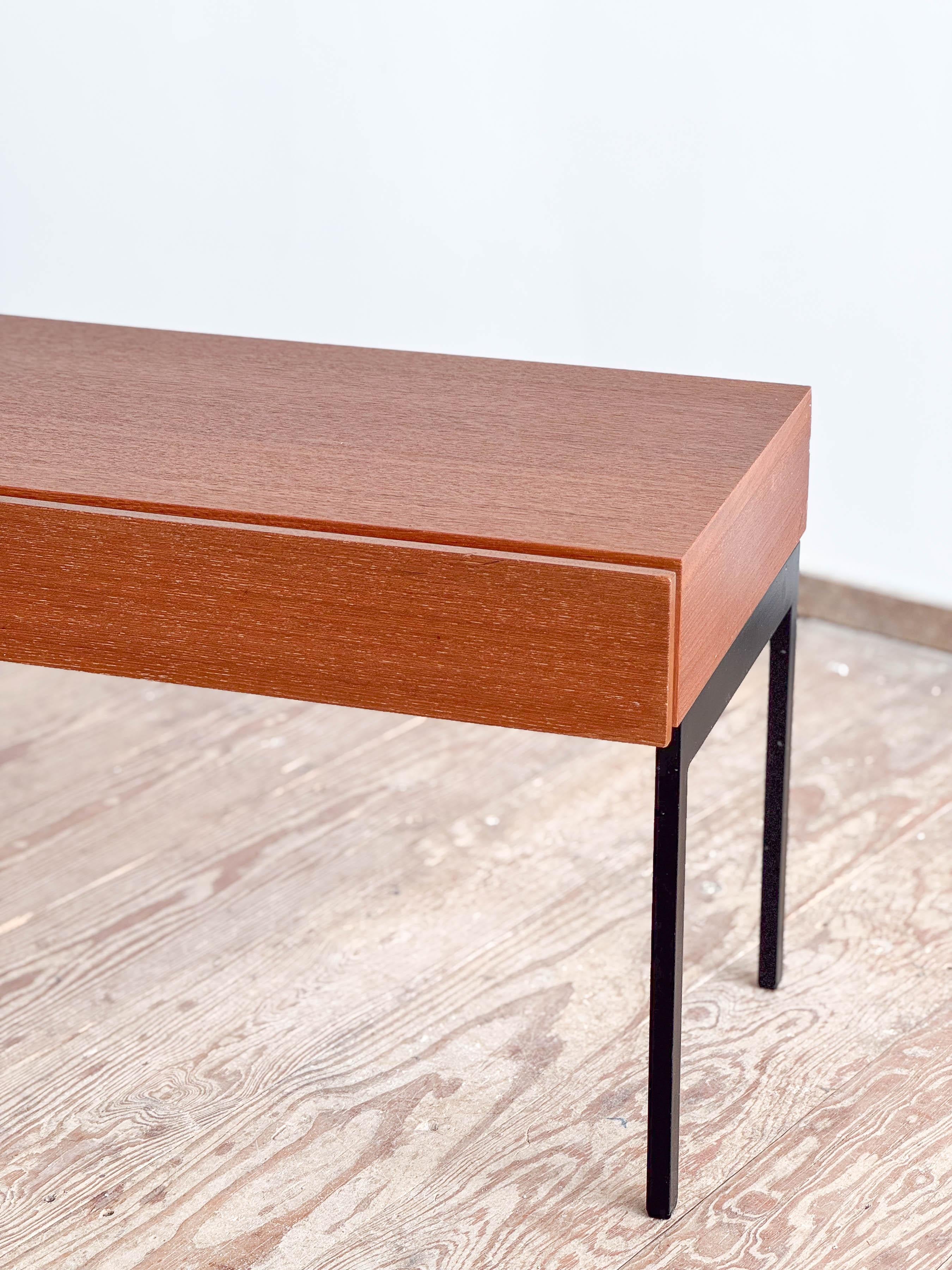Maple Mid Century Teak Night stand B-Series by Dieter Waeckerlin, Behr, Germany For Sale