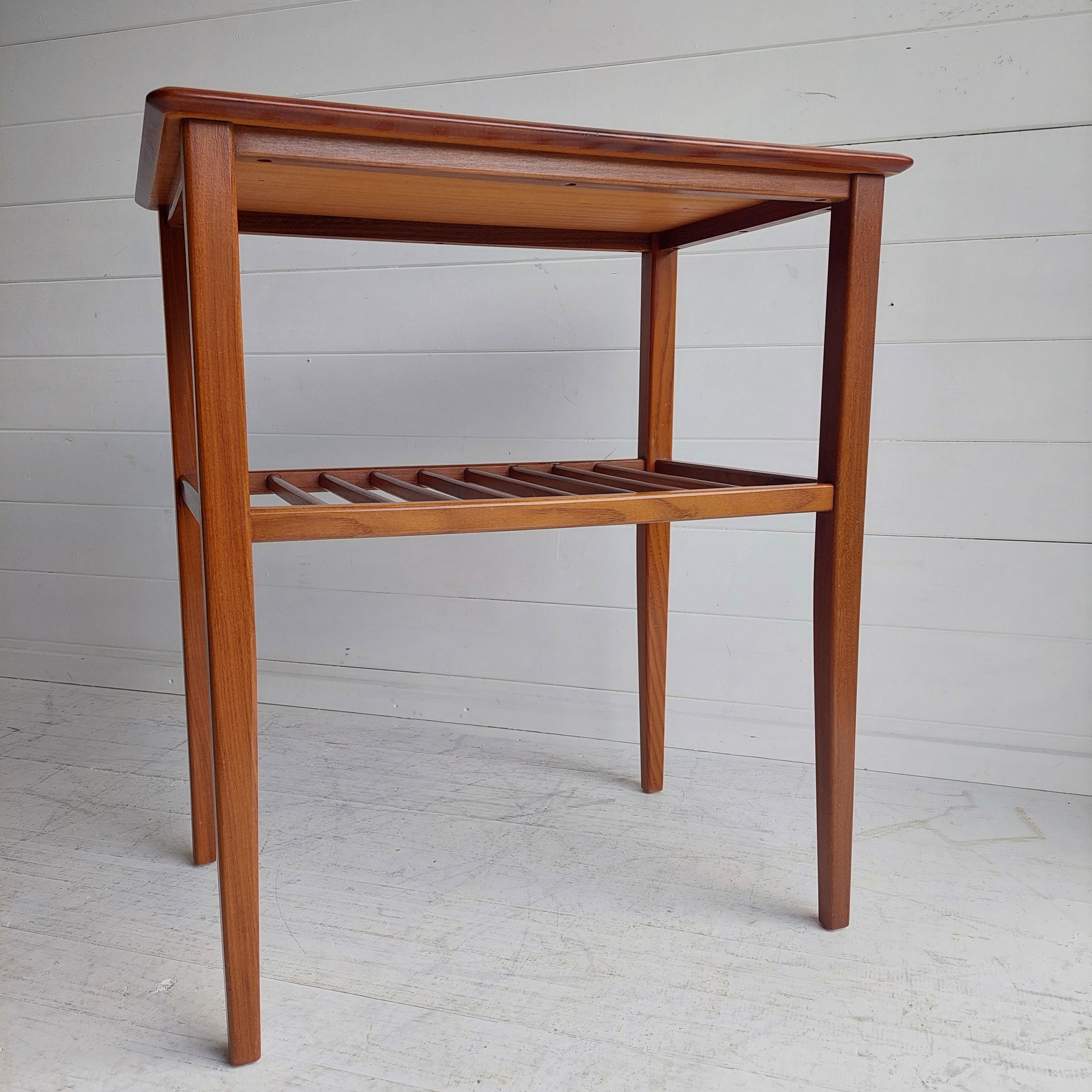 Midcentury Teak Occasional Table by Richard Hornby for Fyne Ladye 60s In Good Condition In Leamington Spa, GB