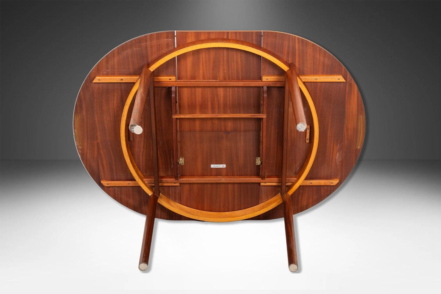 Mid-Century Teak Oval Extendable Dining Table by McIntosh of Kirkcaldy 6
