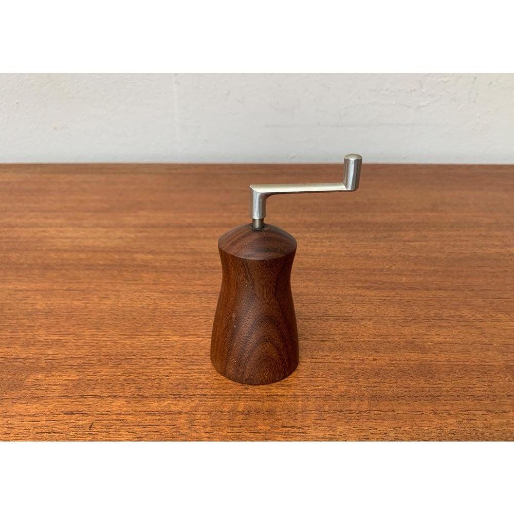 Mid-Century Modern Moulin à poivre en teck du milieu du siècle de Pede, 1960 en vente
