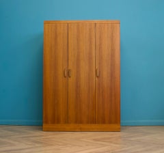 Mid Century Teak Quadrille Wardrobe from G Plan, 1960s