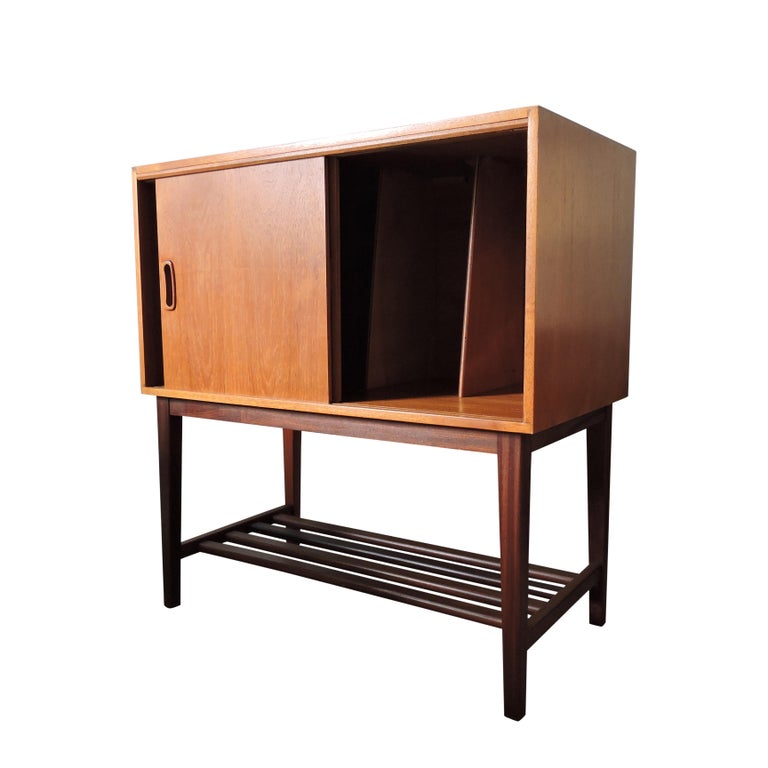 Midcentury Teak Record 1960s at 1stDibs