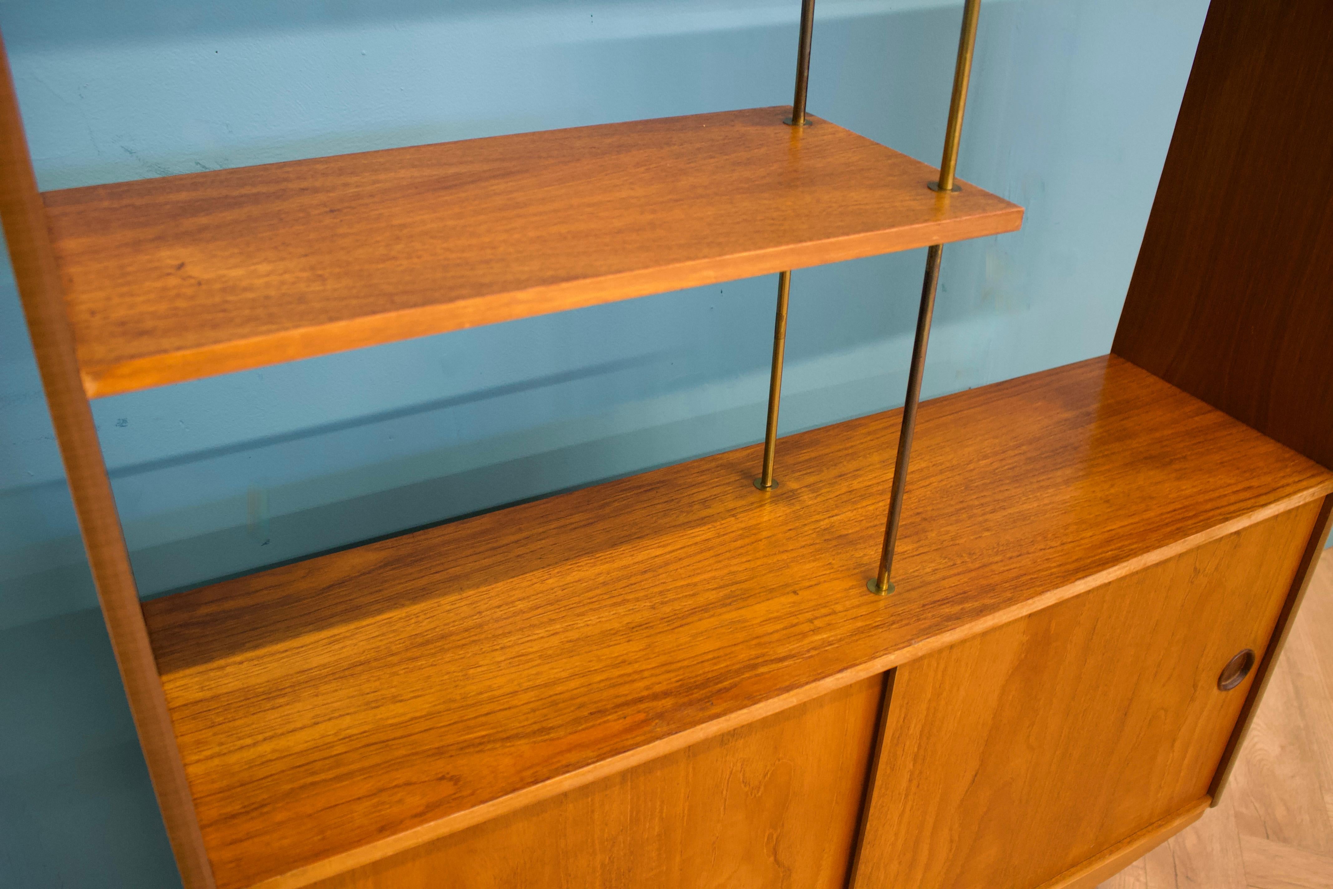 Teak Divisorio in teak di metà secolo, anni '60 in vendita