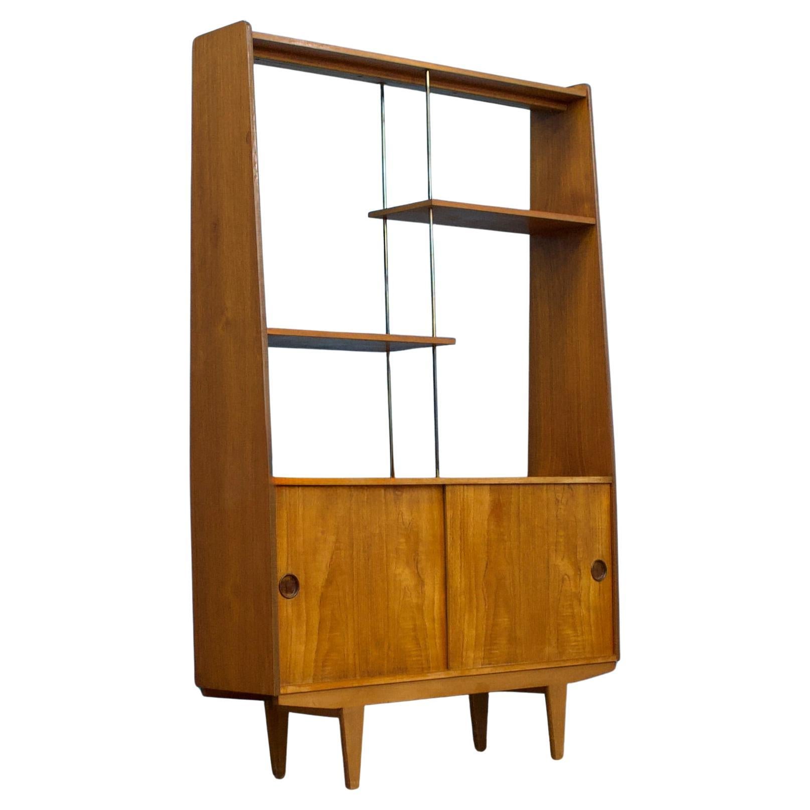 Divisorio in teak di metà secolo, anni '60