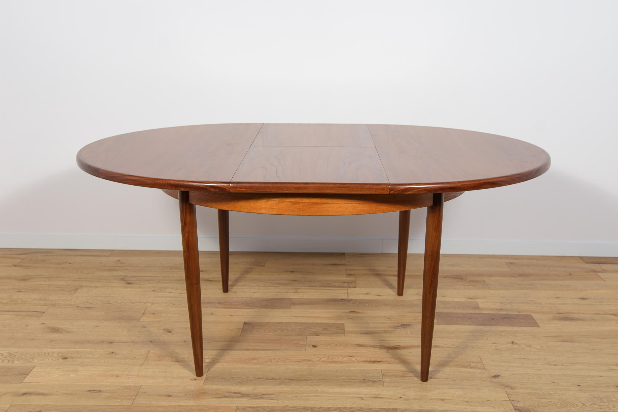 Mid-20th Century Mid-Century Teak Round Fresco Dining Table from G-Plan, United Knigdom, 1960s For Sale