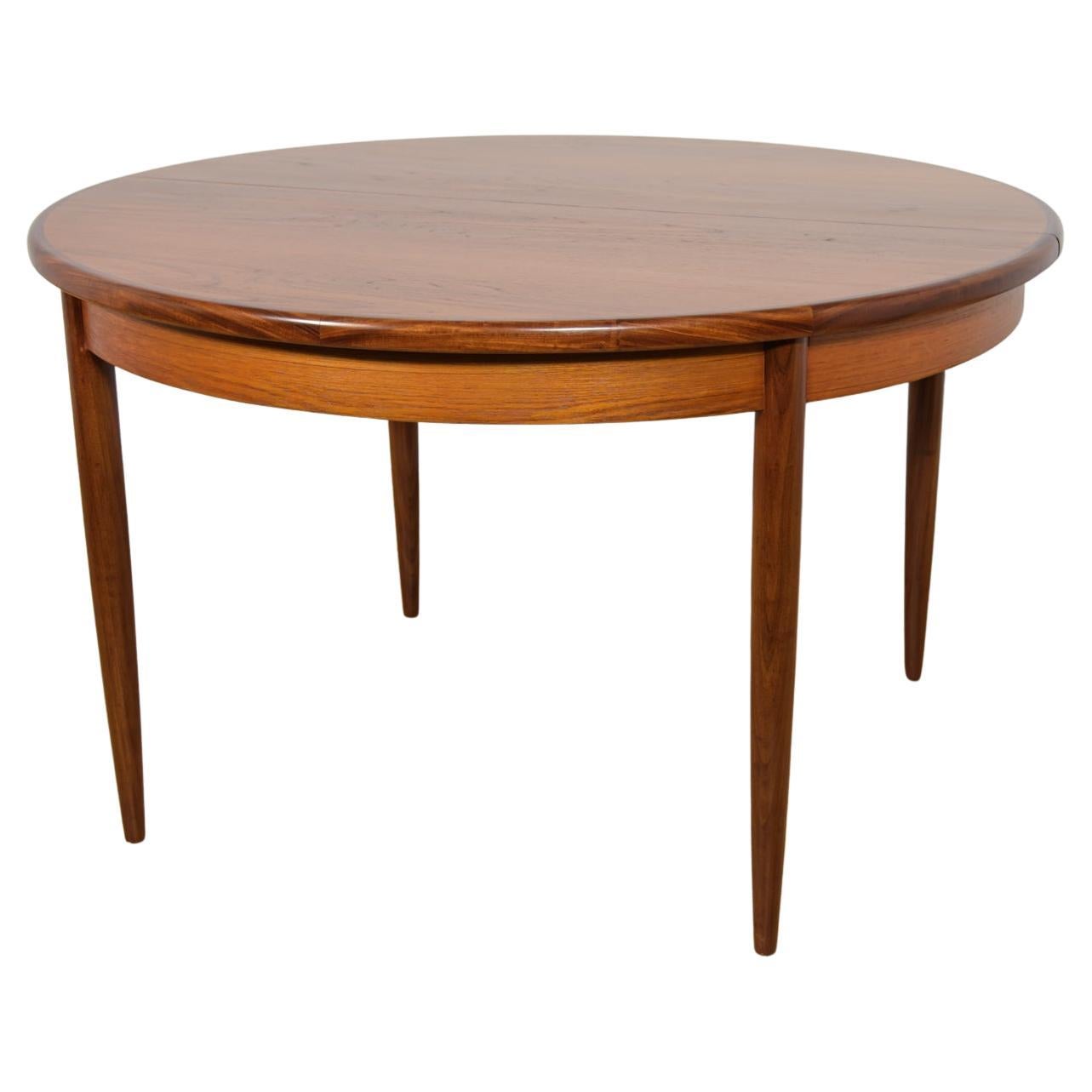 Mid-Century Teak Round Fresco Dining Table from G-Plan, United Knigdom, 1960s For Sale