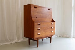Mid-Century Teak Secretaire by Børge Mogensen 1960s