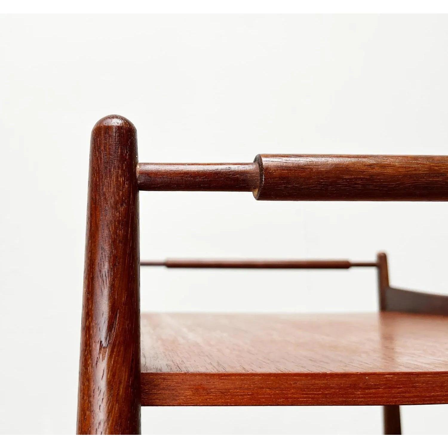 Mid-Century Teak Serving Bar Cart, 1960s For Sale 2