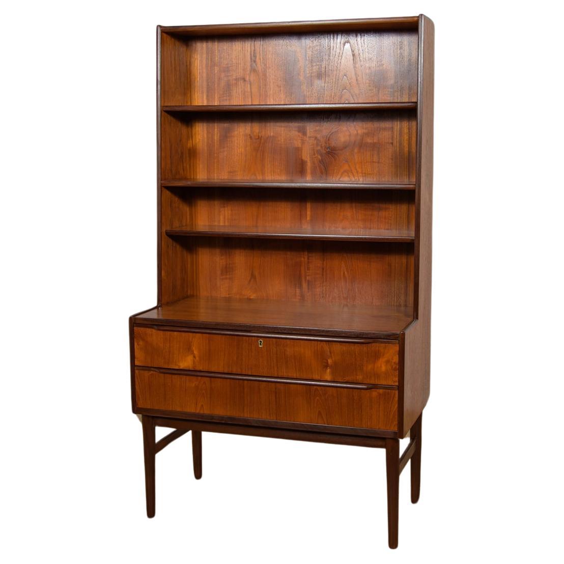 Mid-Century Teak Shelf, Denmark, 1970s