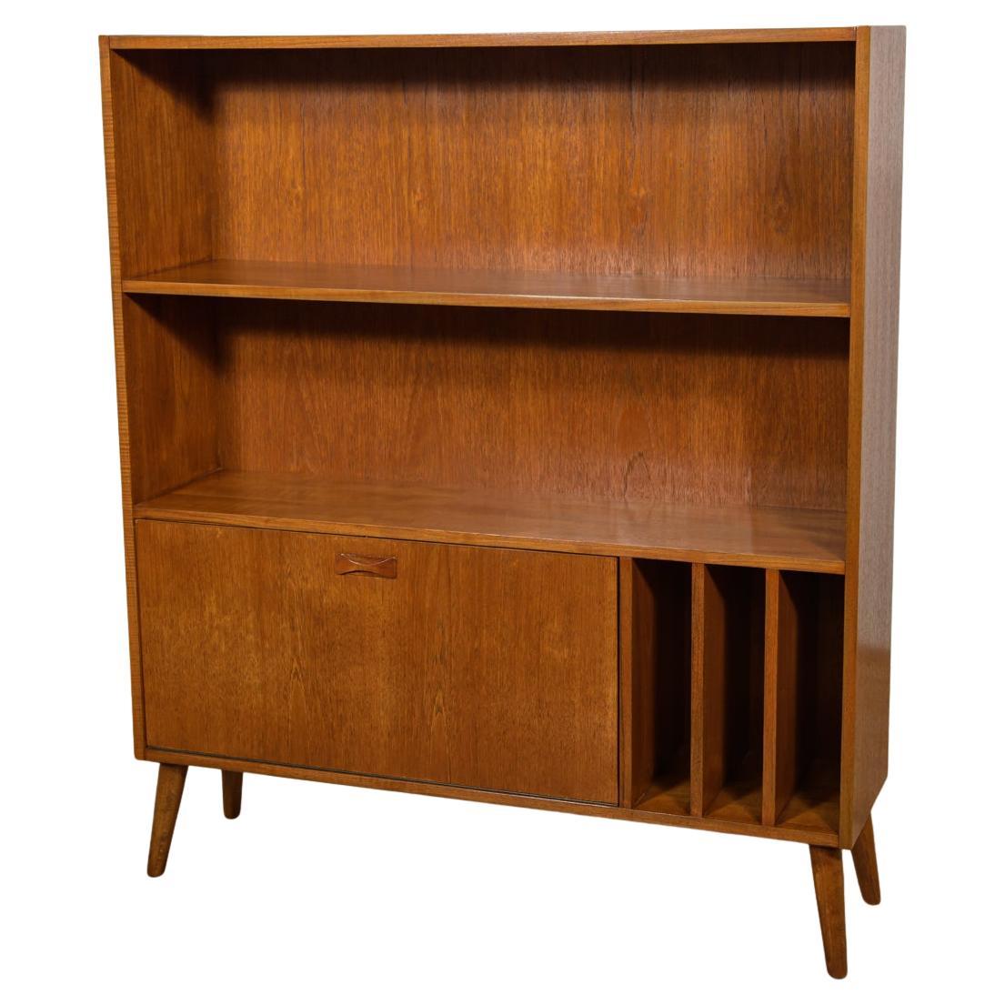 Mid-Century Teak Shelf, Denmark, 1970s For Sale