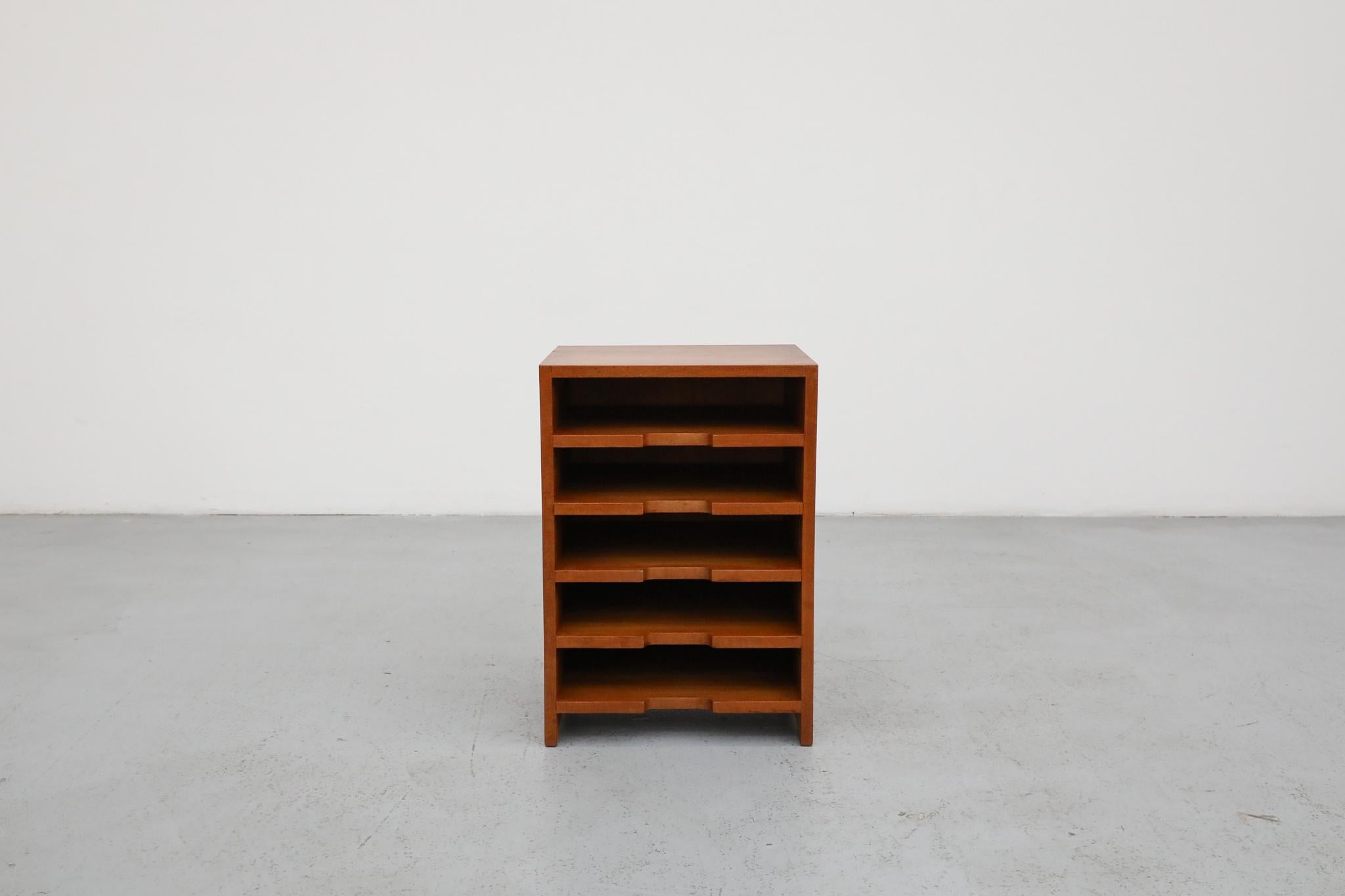 Mid-Century Modern Mid-Century Teak Side Cabinet ‘Desk Mate’ with Record Storage For Sale