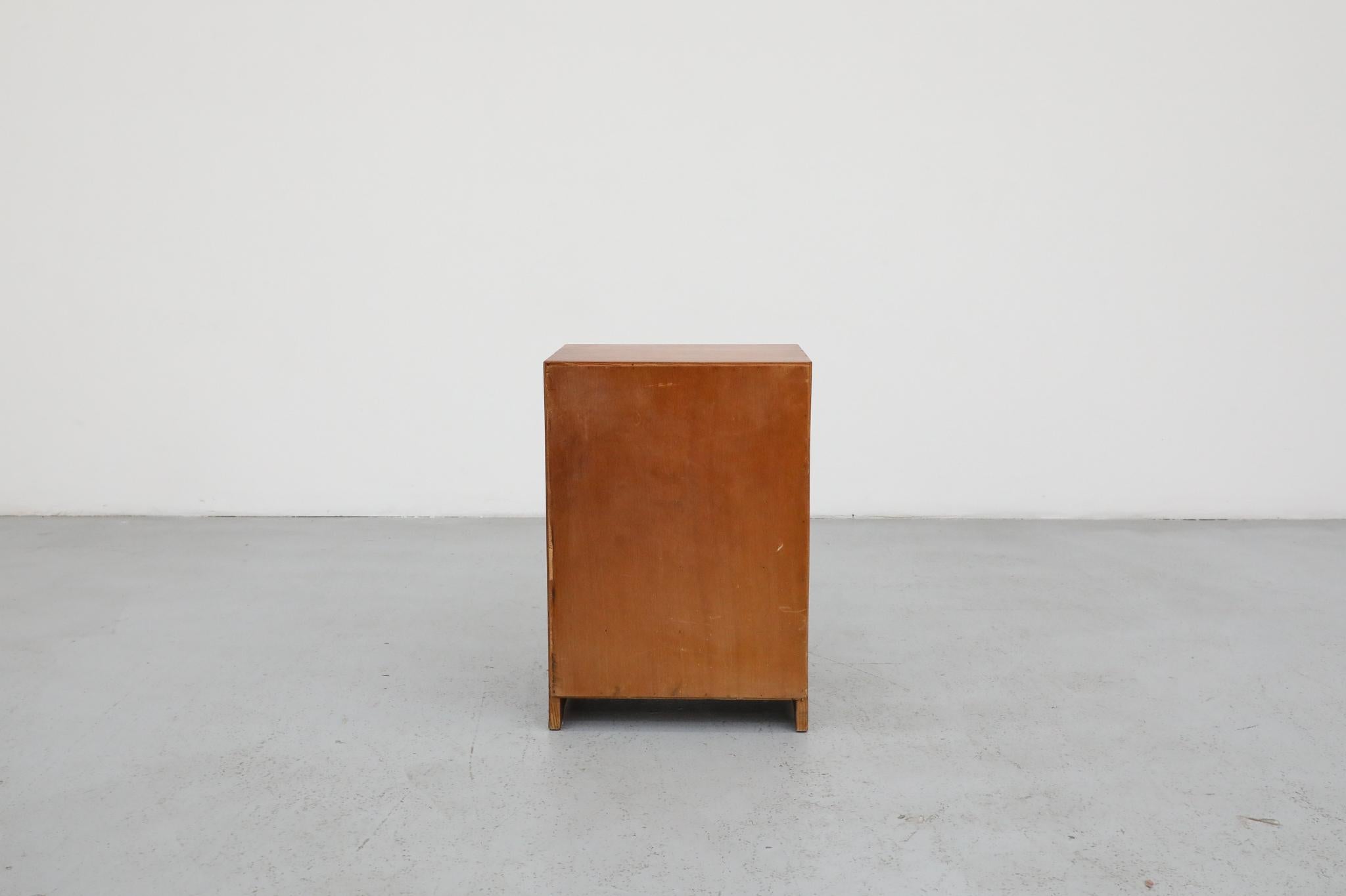 Mid-Century Teak Side Cabinet ‘Desk Mate’ with Record Storage For Sale 1