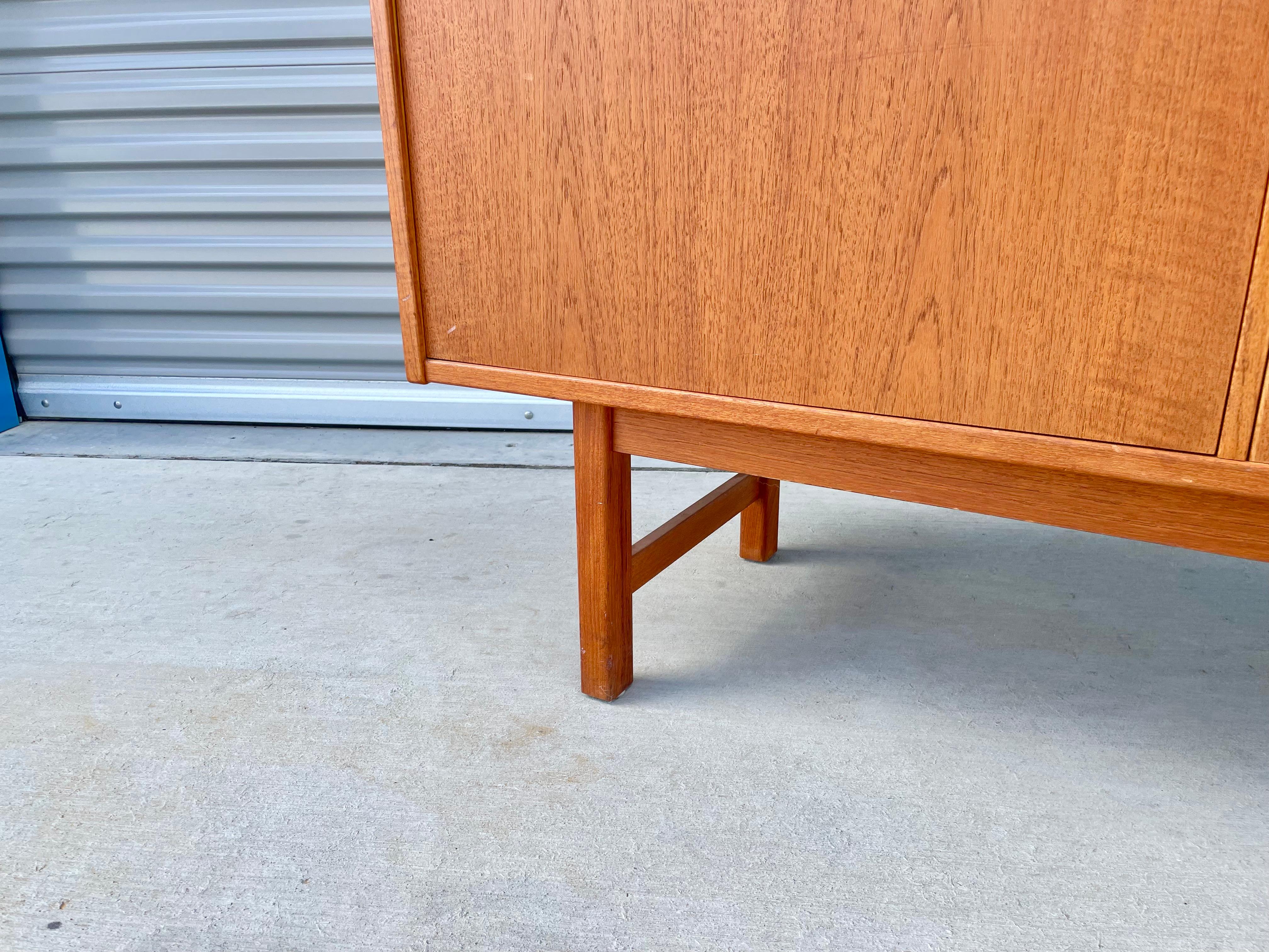 Mid Century Teak Sideboard by Age Olofsson for Ulferts Mobler For Sale 4