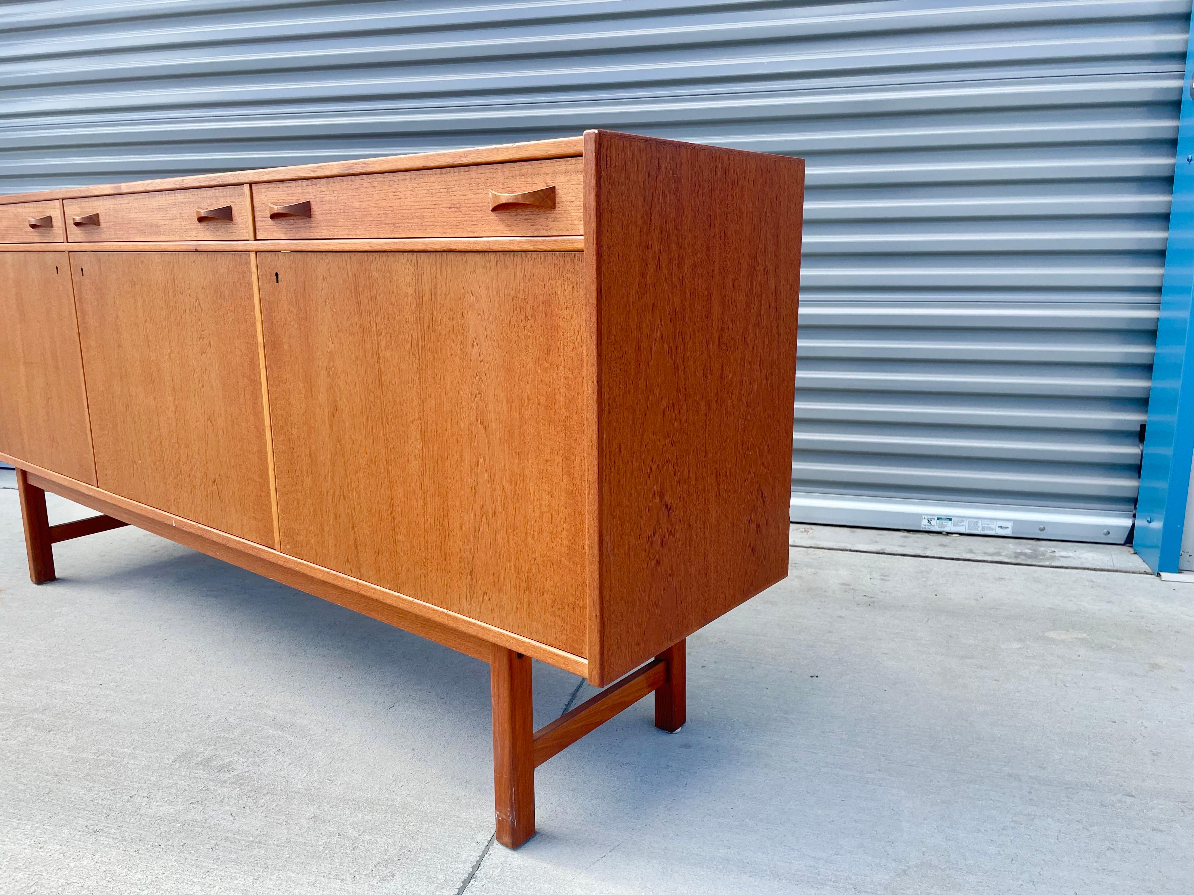 Mid Century Teak Sideboard by Age Olofsson for Ulferts Mobler For Sale 2