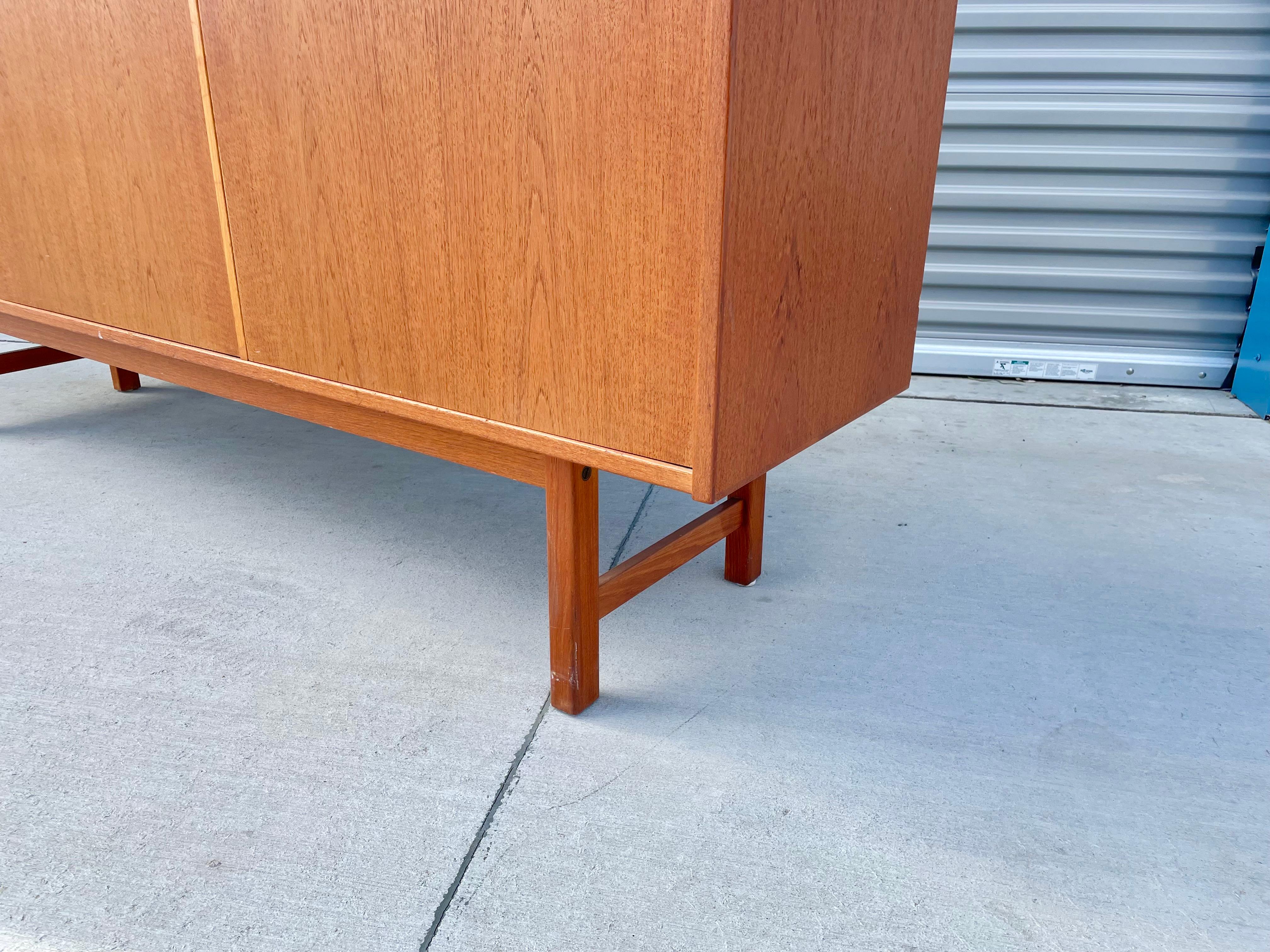 Mid Century Teak Sideboard by Age Olofsson for Ulferts Mobler For Sale 3