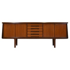 Mid Century Teak Sideboard By Brødrene Sörheim Norway