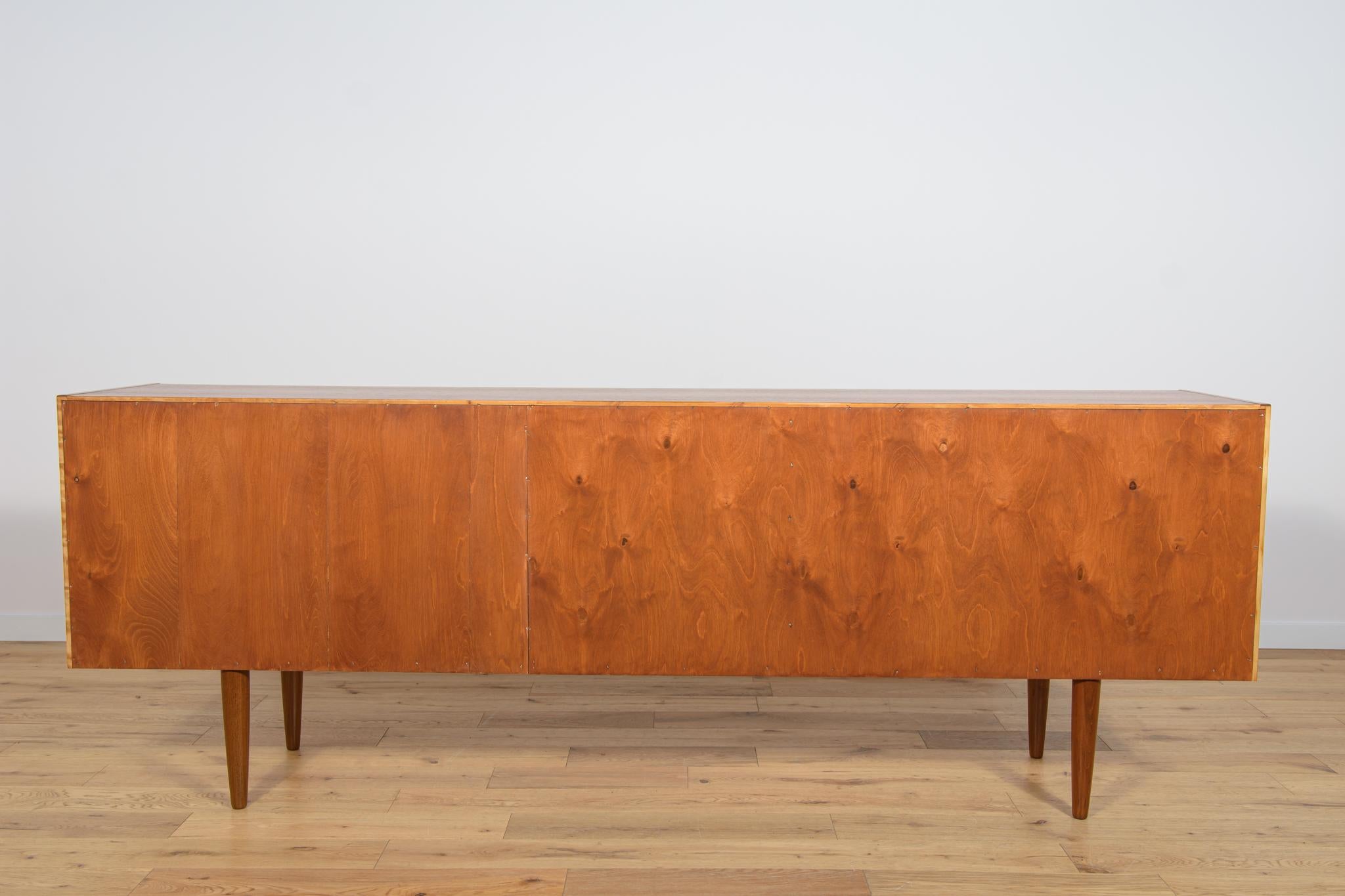 Mid-20th Century Mid-Century Teak Sideboard by Nils Jonsson for Hugo Troeds, Sweden, 1960s For Sale
