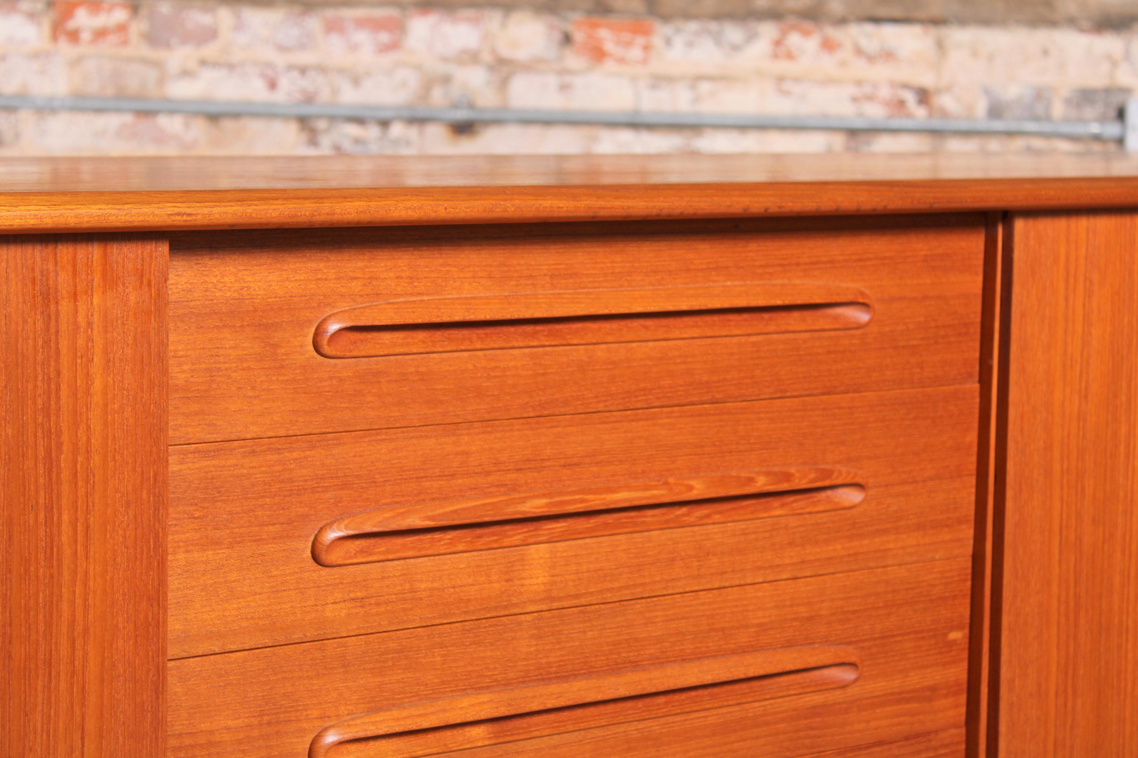 20th Century Mid-Century Teak Sideboard by Nils Jonsson for Troeds, Sweden