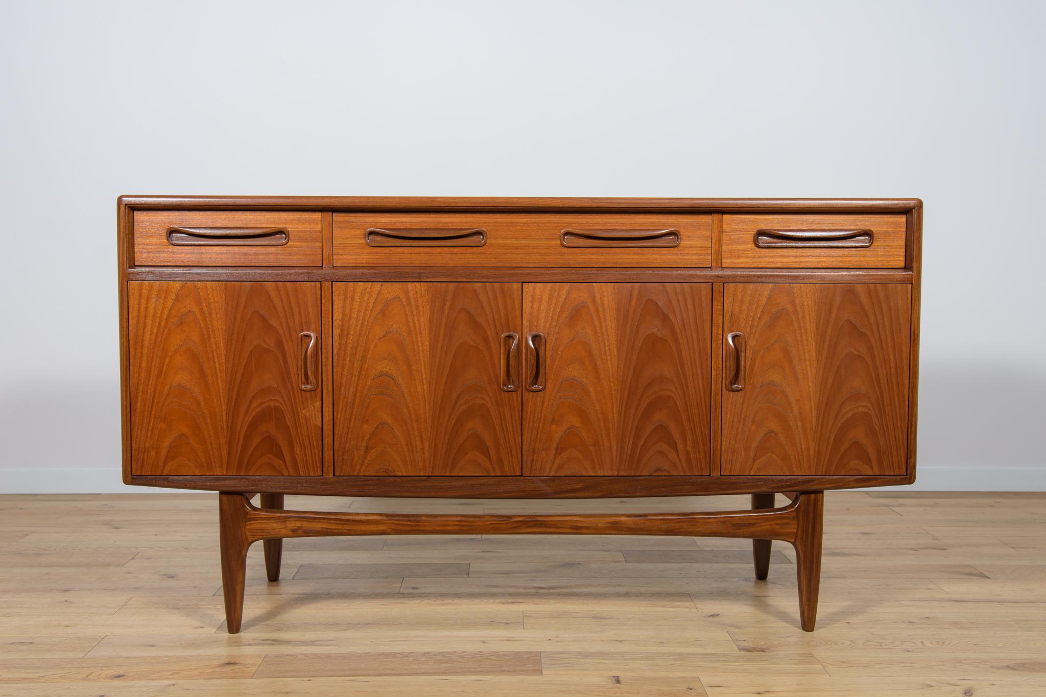 Mid-Century Modern Mid-Century Teak Sideboard by Victor Wilkins for G-Plan, 1960s For Sale