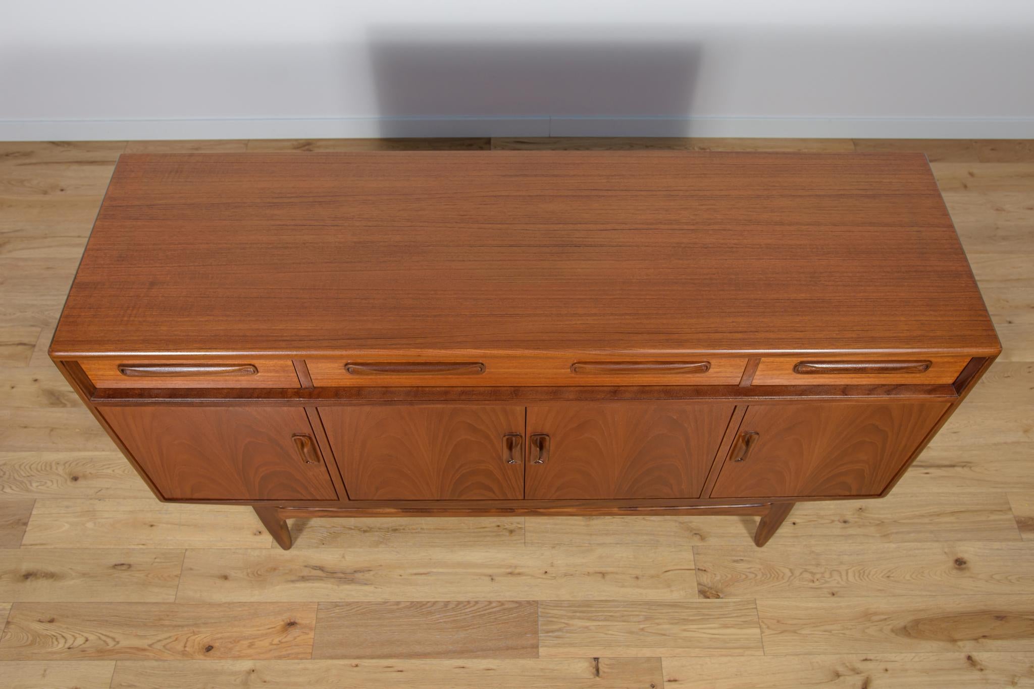 Woodwork Mid-Century Teak Sideboard by Victor Wilkins for G-Plan, 1960s For Sale