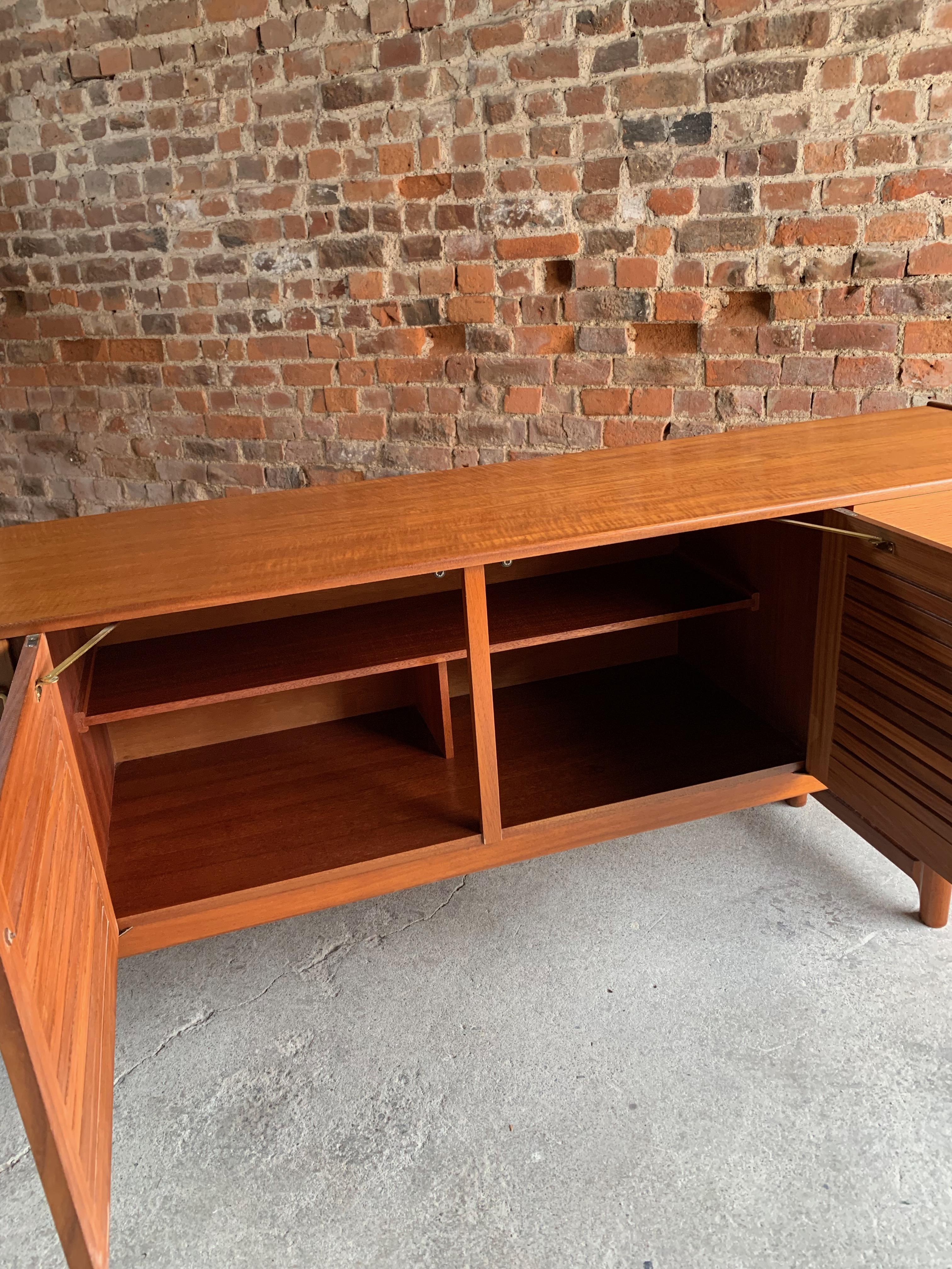 British Midcentury Teak Sideboard Credenza A. H. McIntosh & Co of Kirkcaldy, circa 1970s