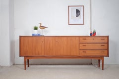 Midcentury Teak Sideboard Credenza from Bartels, 1960s