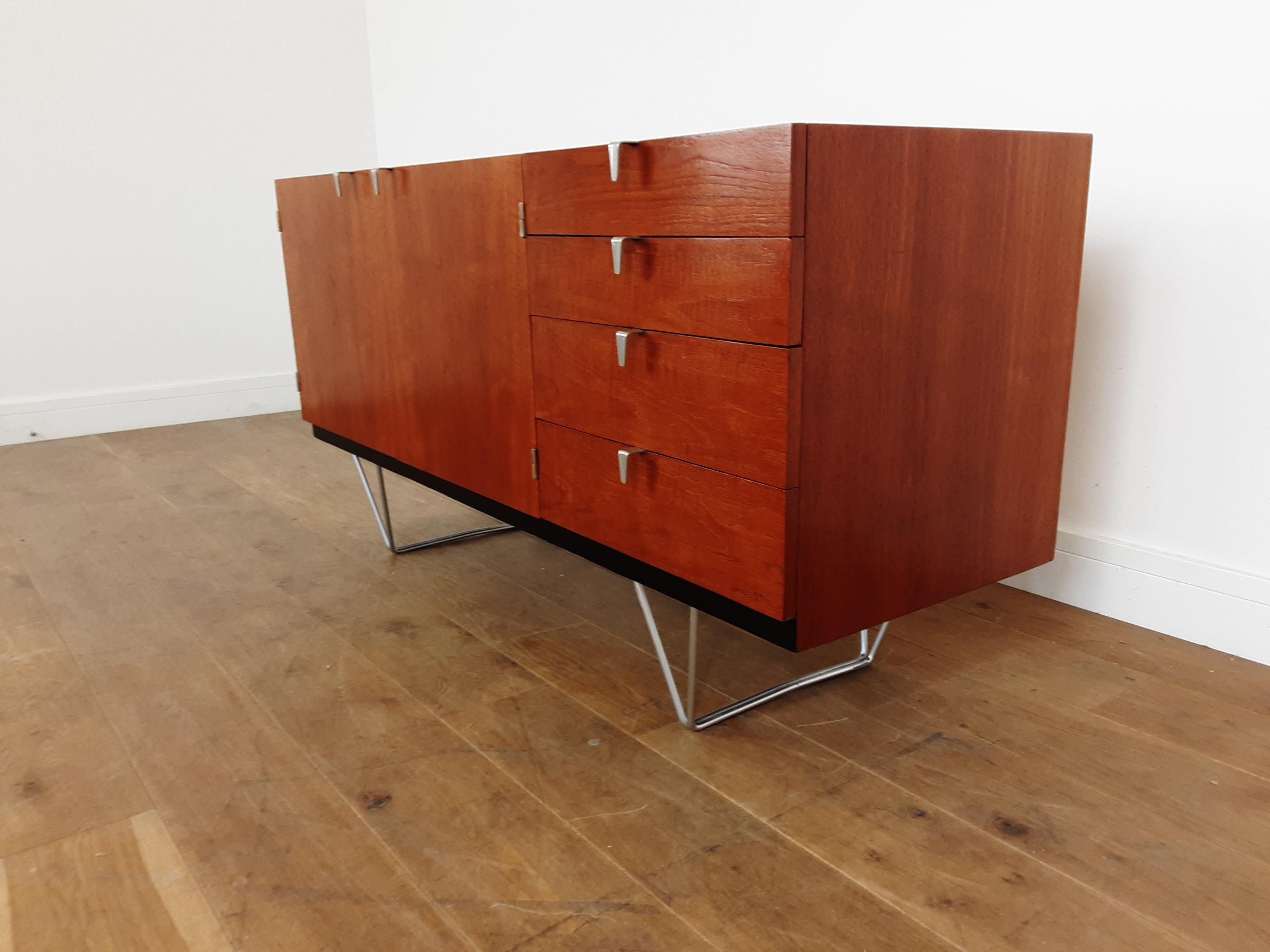 20th Century Midcentury Teak Sideboard Designed by John and Sylvia Reid for Stag Furniture For Sale