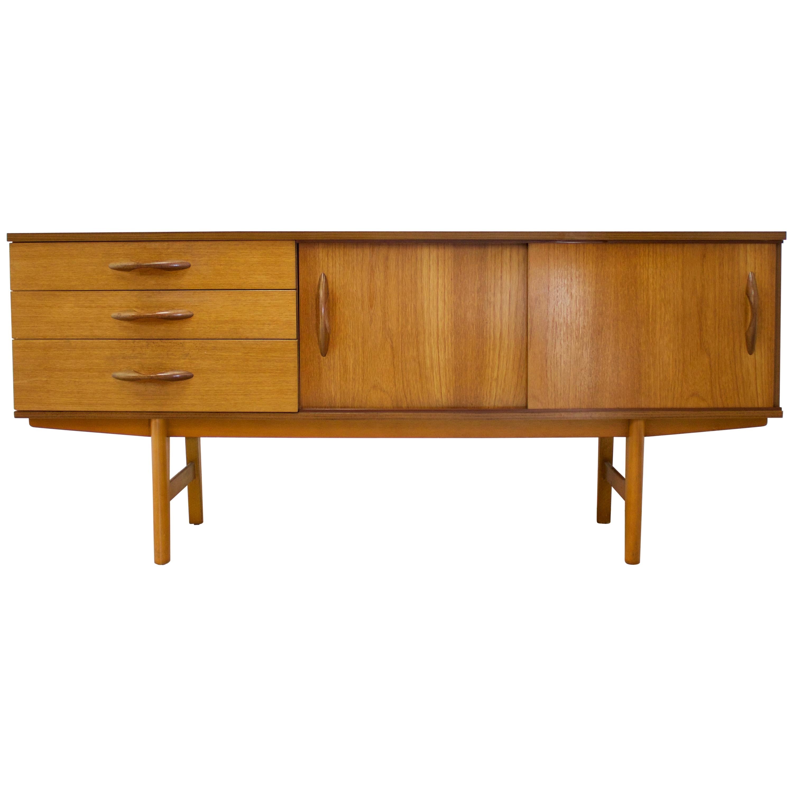 Midcentury Teak Sideboard from Avalon, 1960s at 1stDibs