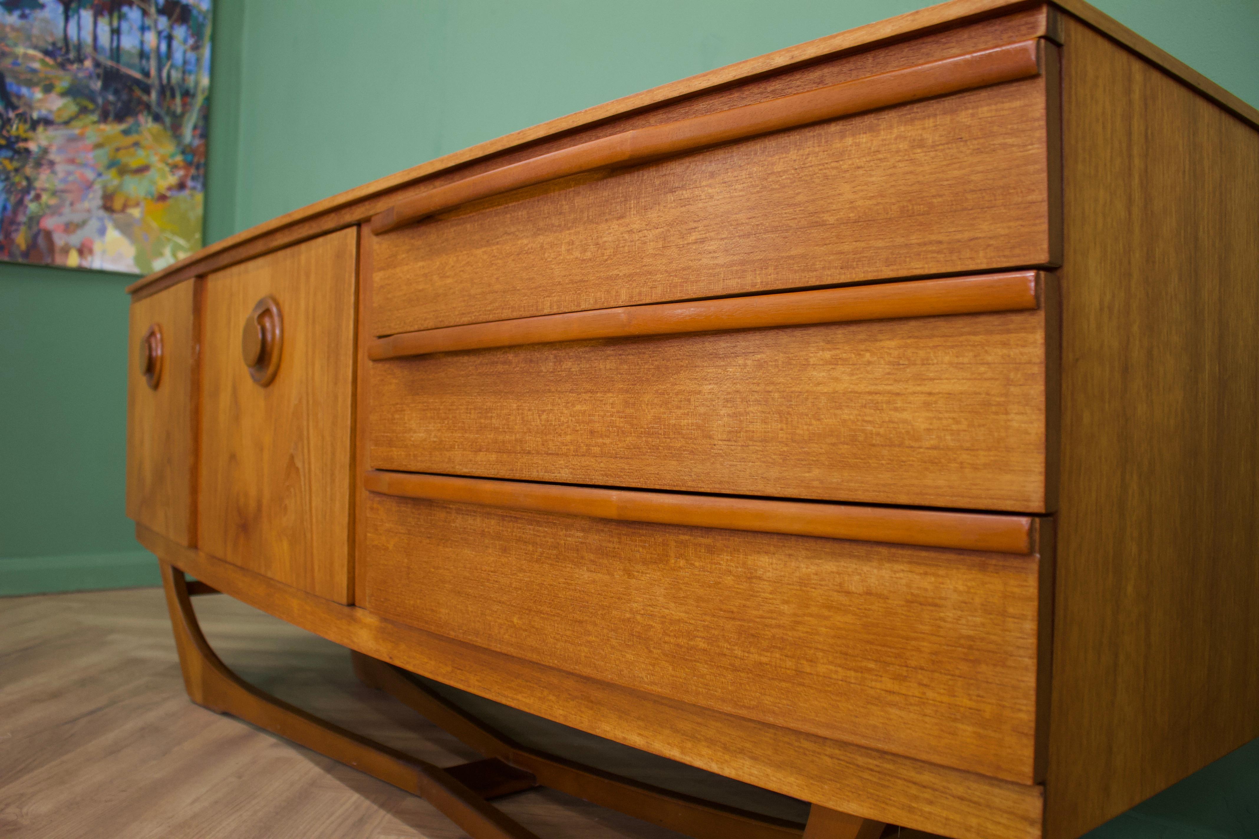 British Mid-Century Teak Sideboard from Beautility, 1960s