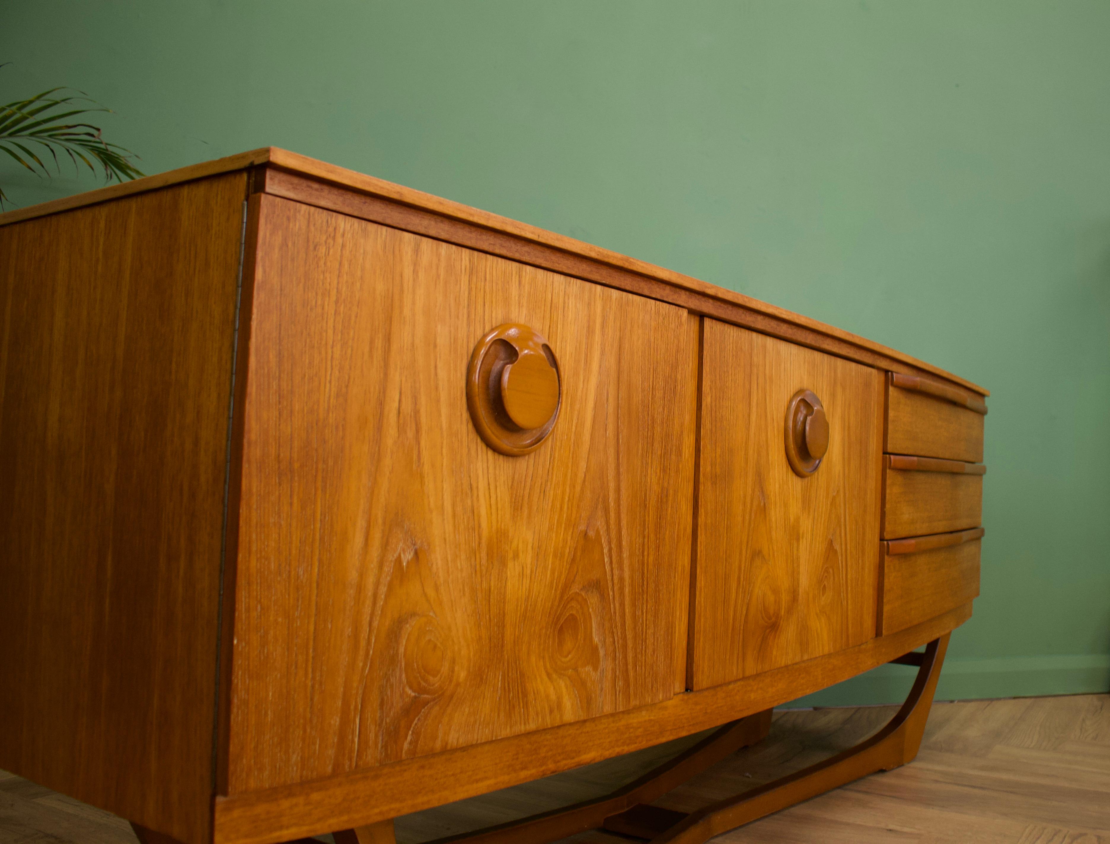 20th Century Mid-Century Teak Sideboard from Beautility, 1960s