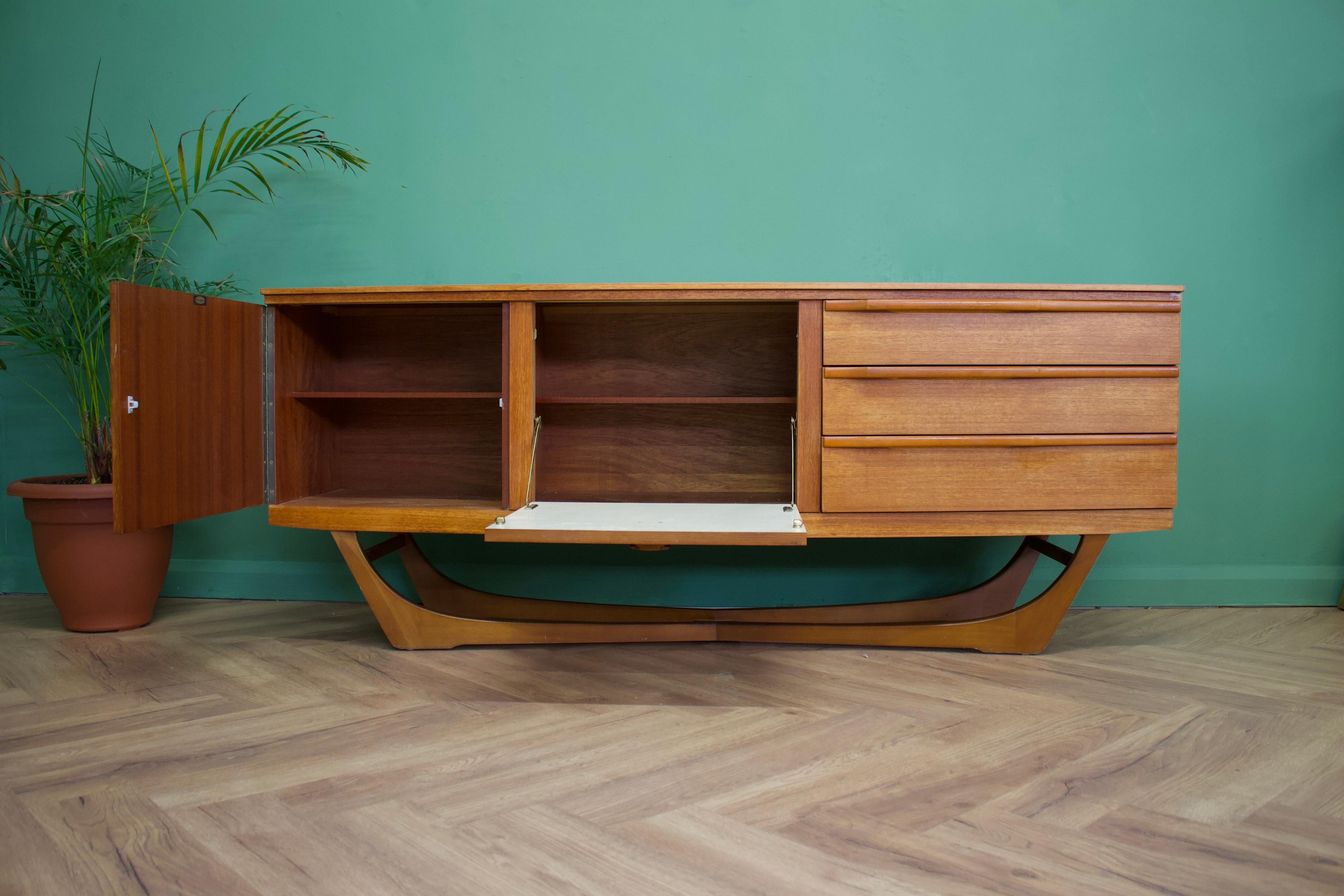 Mid-Century Teak Sideboard from Beautility, 1960s 1