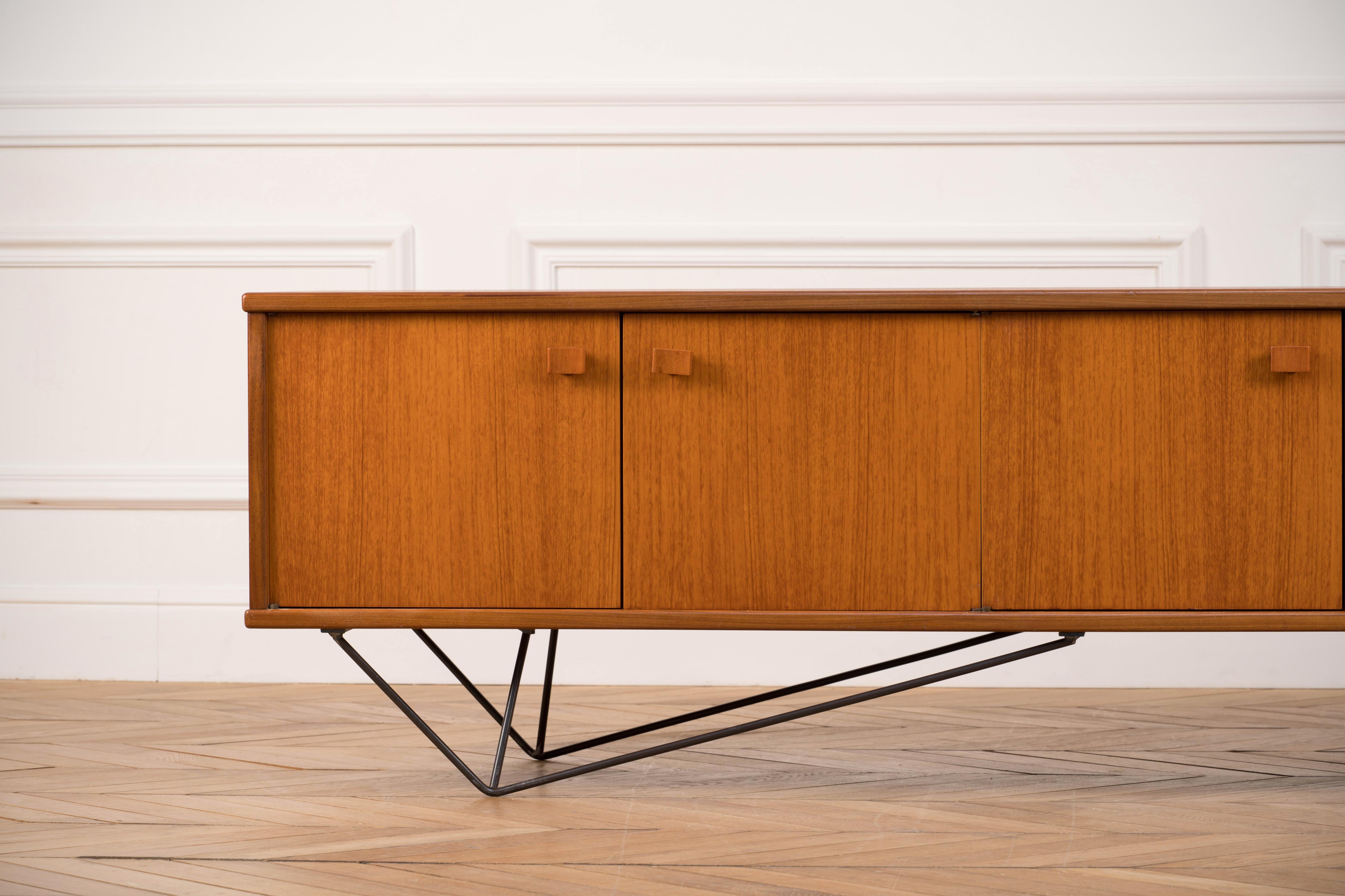 Midcentury Teak Sideboard, Germany, 1960s 1