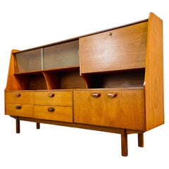 Mid-Century Teak Sideboard / Highboard, Made by Portwood Furniture, 1970s